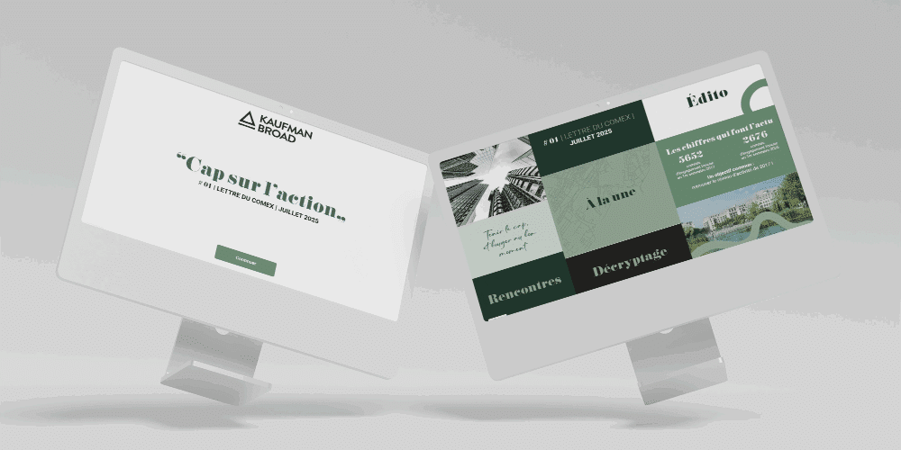 Lettre interne interactive