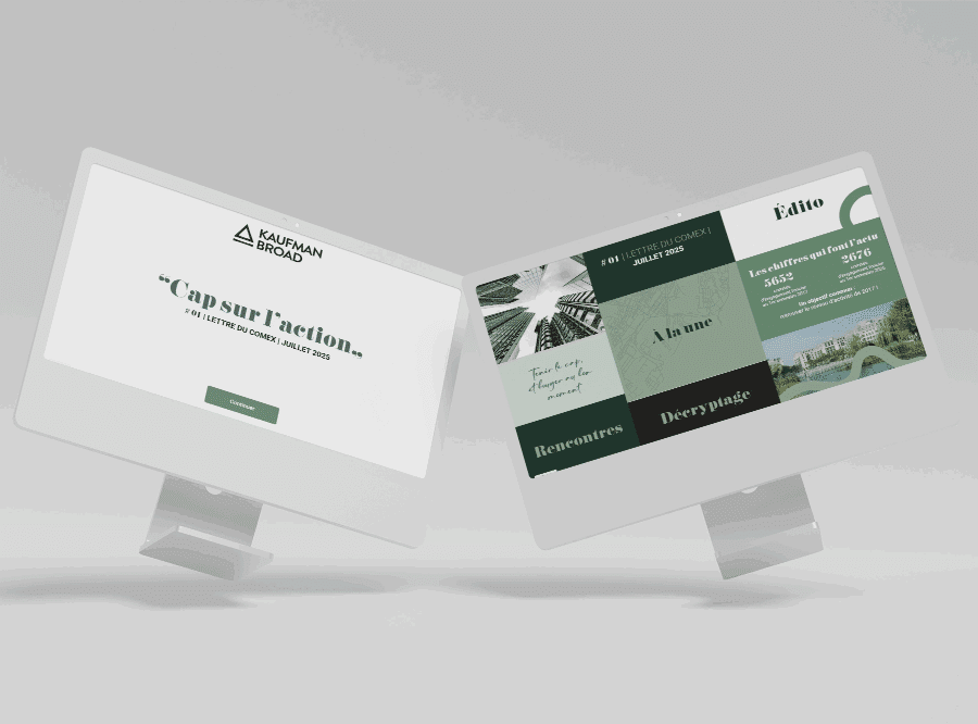 Lettre interne interactive